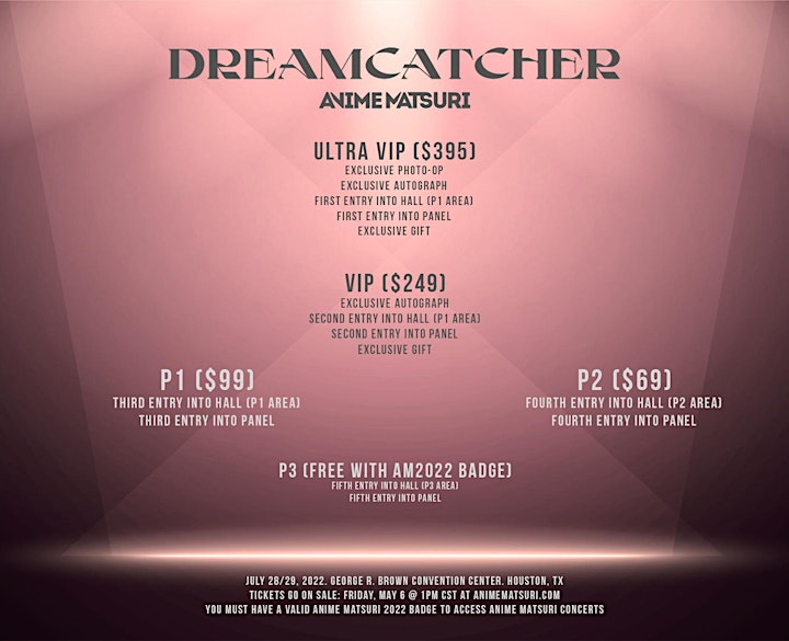 Dreamcatcher Live at Anime Matsuri image