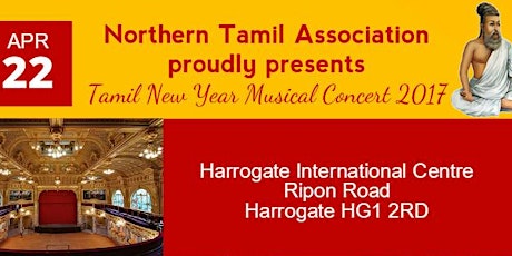 Northern Tamil Association's Tamil New Year Musical Concert 2017 primary image
