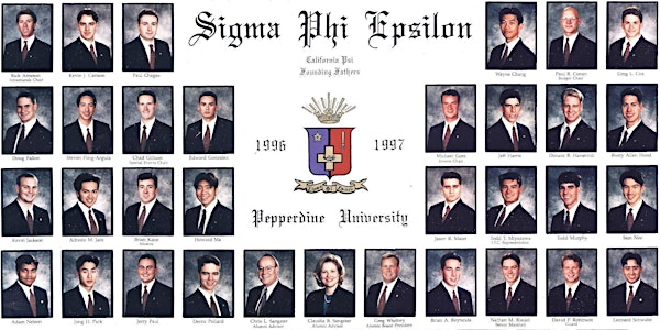 Sigma Phi Epsilon 20 Year Anniversary 