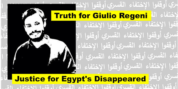 Truth for Giulio - Justice for Egypt's Disappeared: Leeds event