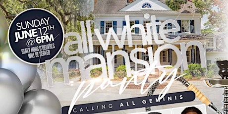The All White Mansion Party tickets