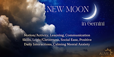 New Moon Intentions tickets