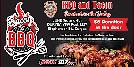 Bacon and BBQ - Smoked in the Valley 2022 tickets