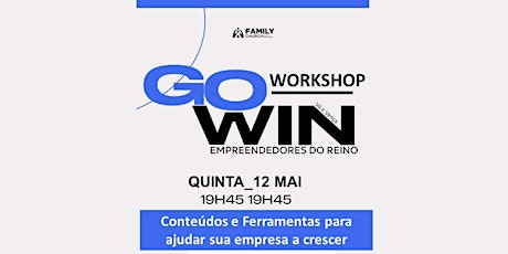 Go Win - Empreendedores do Reino - Maio 2022