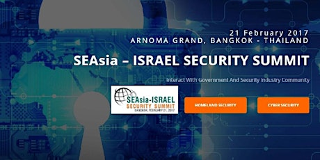 SEasia-Israel Security Summit  primary image