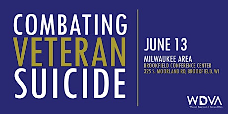 Combating Veteran Suicide: Milwaukee tickets