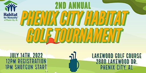 2nd Annual Phenix City Habitat Golf Tournament
