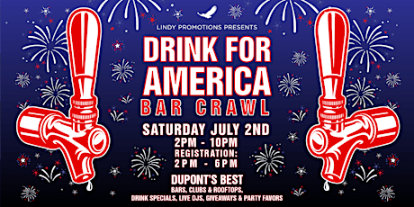 Drink For America DC Bar Crawl tickets