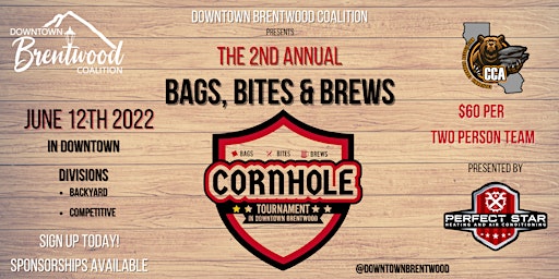 Bags, Bites & Brews - Cornhole Tournament 2022