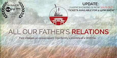 All Our Father's Relations - Vancouver Screening & Fundraiser primary image