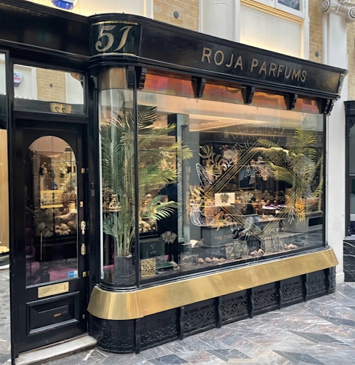 Gallery exhibition tour and private perfume testing with Roja Parfums image