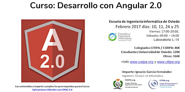 Curso "Desarrollo con Angular 2"