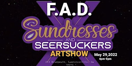 Seersucker & Sundress Artshow in the Garden tickets