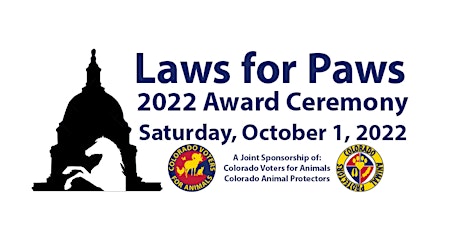 Laws for Paws Awards Ceremony 2022 tickets