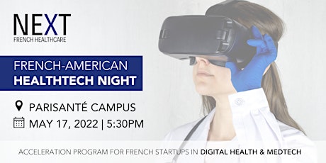 NEXT French-American HealthTech Night billets
