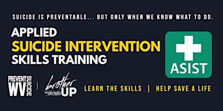 ASIST -  Suicide Intervention Skills Training -  WV primary image