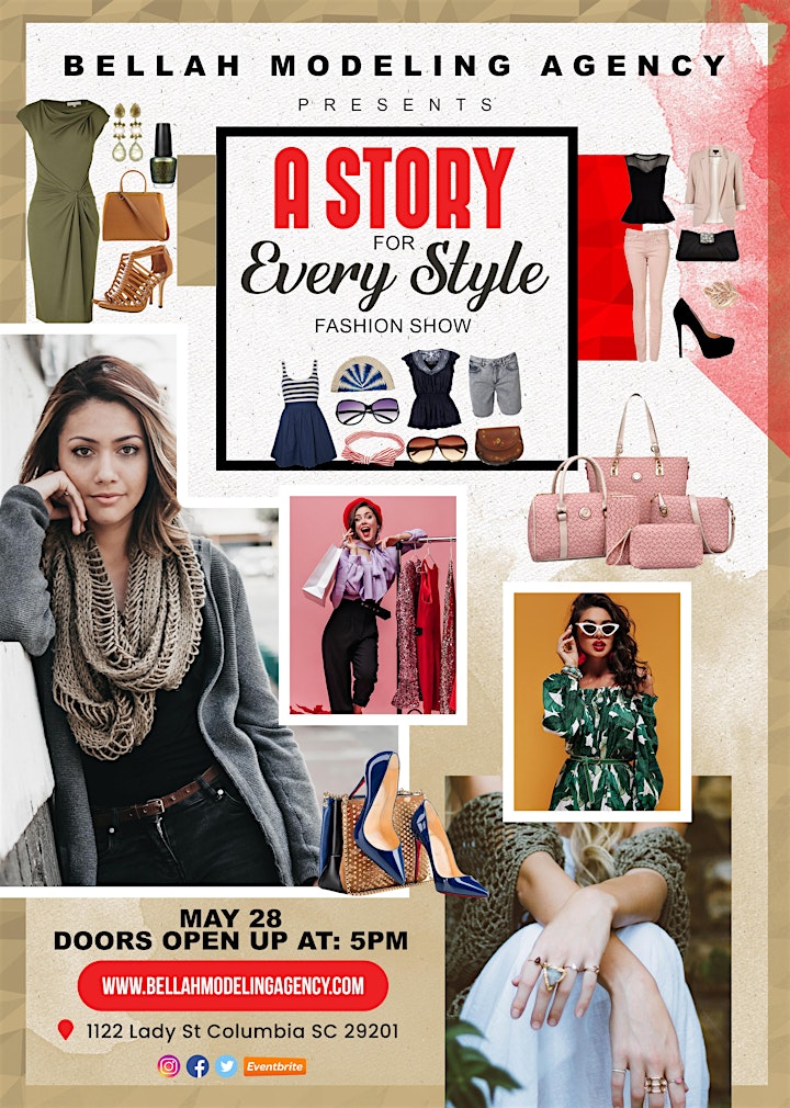 Bellah Modeling Agency Presents  " A Story for Every Style" image