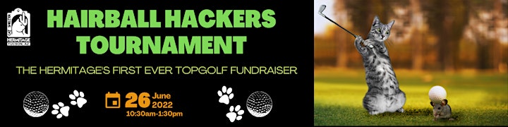 Hairball Hacker's Tournament: Hermitage Cat Shelter's Topgolf Fundraiser image