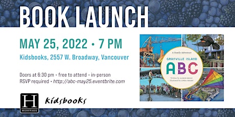 Book Launch: Granville Island ABC at Kidsbooks Vancouver tickets