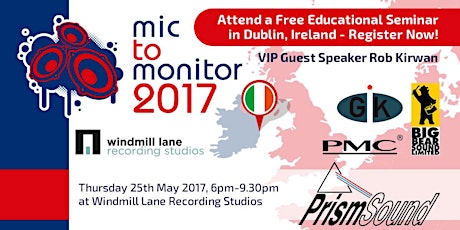 Mic to Monitor 2017 - Dublin primary image