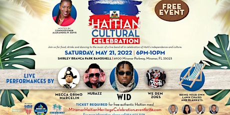 Haitian Cultural Heritage Celebration tickets