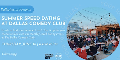 Dallasites101 Hosted Opposite-Sex Speed Dating tickets