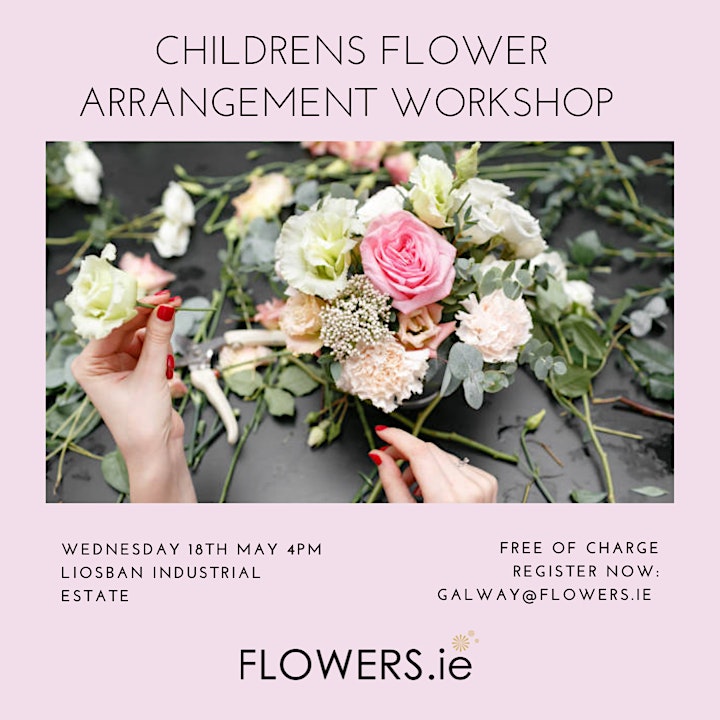 Childrens Flower Arranging Workshop image