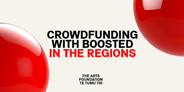 Crowdfunding with Boosted in The Regions | Online