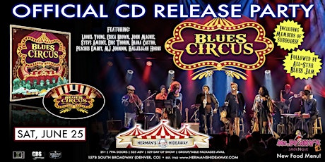 BLUESCIRCUS ~ CD RELEASE PARTY (Feat. Members of SUBDUDES) tickets