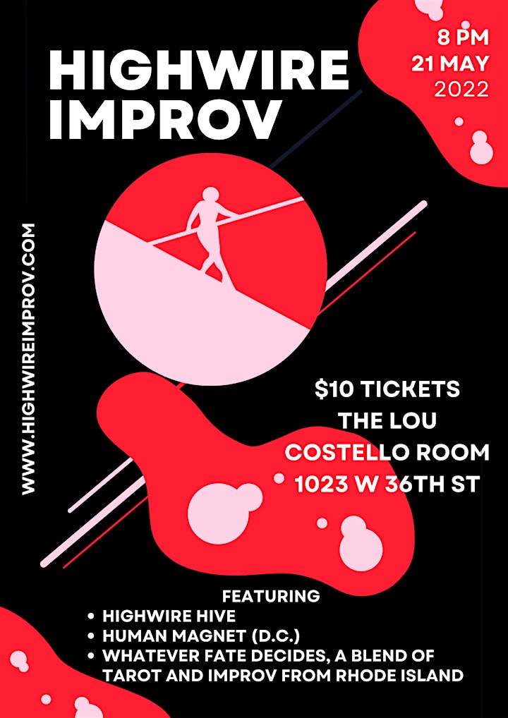 Highwire Improv at the Lou Costello Room image