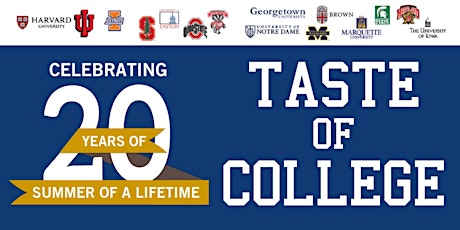 16th Taste of College supporting Summer of a Lifetime primary image