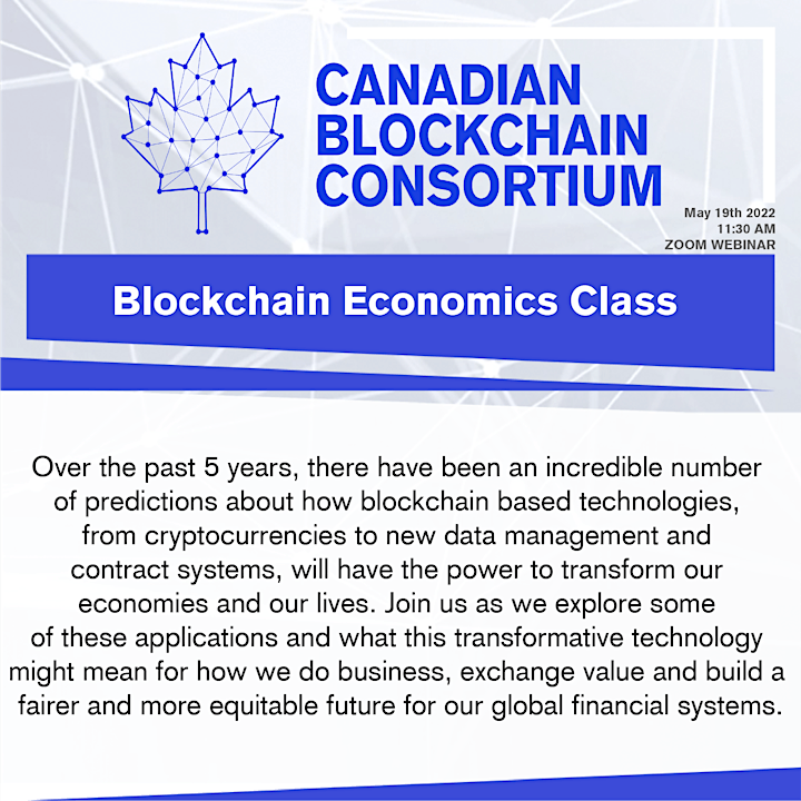 Blockchain for Economics Class image