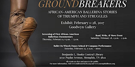 “Groundbreakers": African-American Ballerina Stories: Documentary Screening primary image