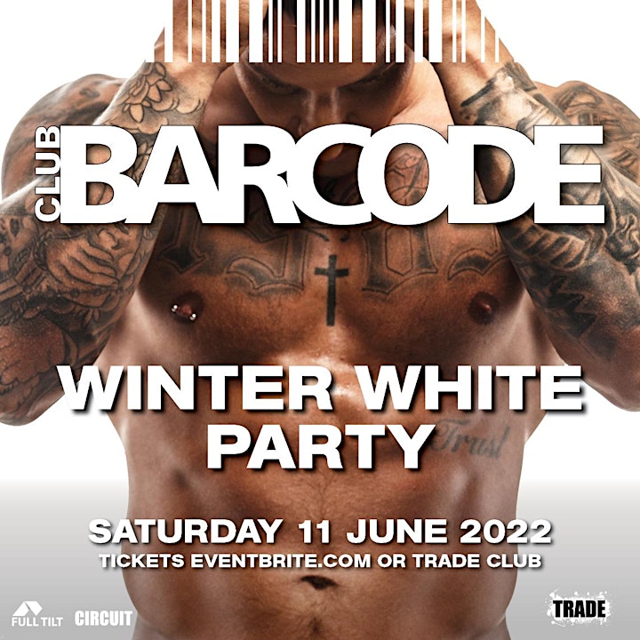 BARCODE WINTER WHITE PARTY Queen's Birthday weekend image