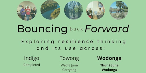 Wodonga : Exploring resilience across Indigo, Towong and Wodonga