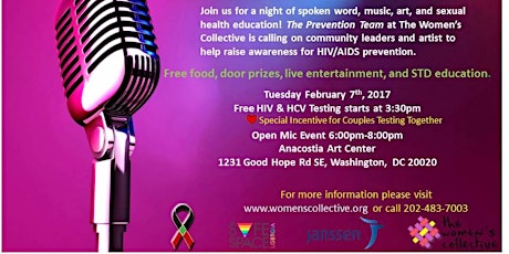 Open Mic Night: National Black HIV/AIDS Awareness Day primary image
