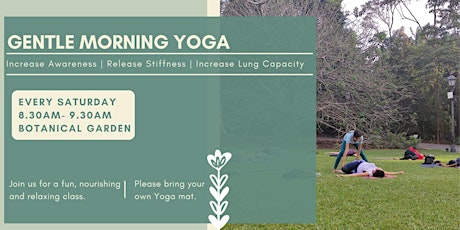 Gentle Morning Yoga tickets