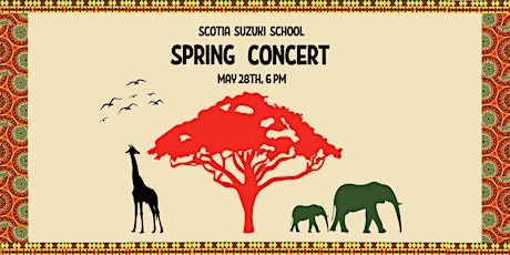 Scotia Suzuki School Spring Concert 2022