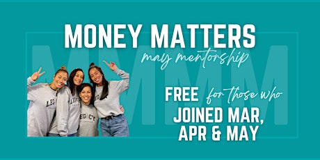 FREE “My Money Matters” Masterclass primary image