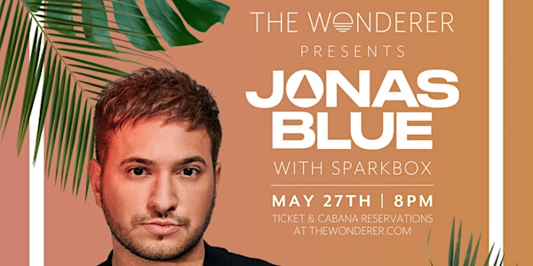 JONAS BLUE at The Wonderer