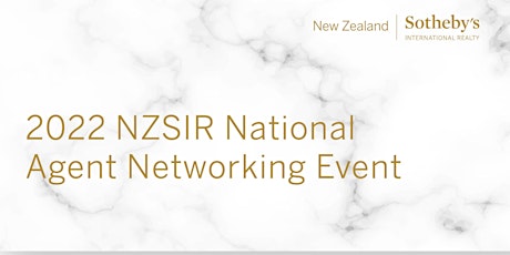 NZSIR National Agent Networking Event tickets