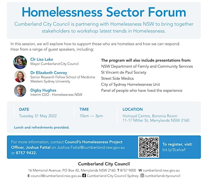 Cumberland City Council Homelessness Sector Forum image