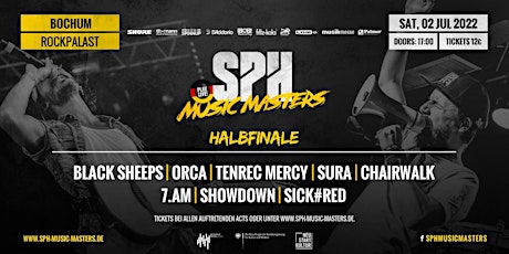 SPH Music Masters - Halbfinale Bochum Tickets