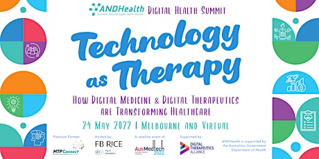 ANDHealth Digital Health  Summit | Technology as Therapy tickets