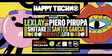 Happy Techno Barcelona 12h Festival! + Descuento especial para City Hall tickets