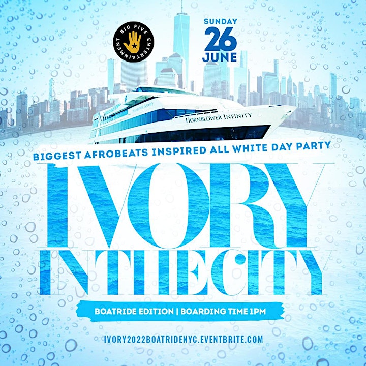 IVORY IN THE CITY 2022/: BOAT RIDE EDITION FEATURING KELVYN BOY image