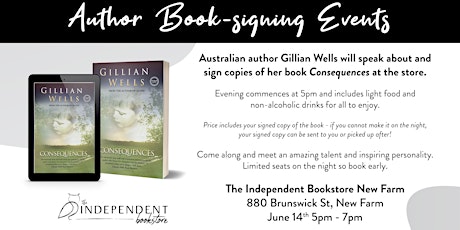 An evening with Miles Franklin nominated local author, Gillian Wells tickets