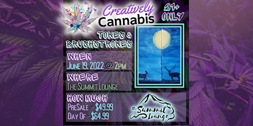 Juneteenth Edition Creatively Cannabis: Tokes & Brushstrokes (6/19/22) primary image