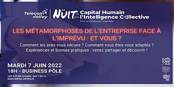 Nuit du Capital Humain & Intelligence Collective - 7 juin 2022