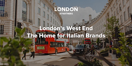 London's West End: The Home for Italian Brands tickets